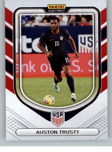 2026 Panini US  National Team Soccer (Men's or Women's) Base - Red White Blue