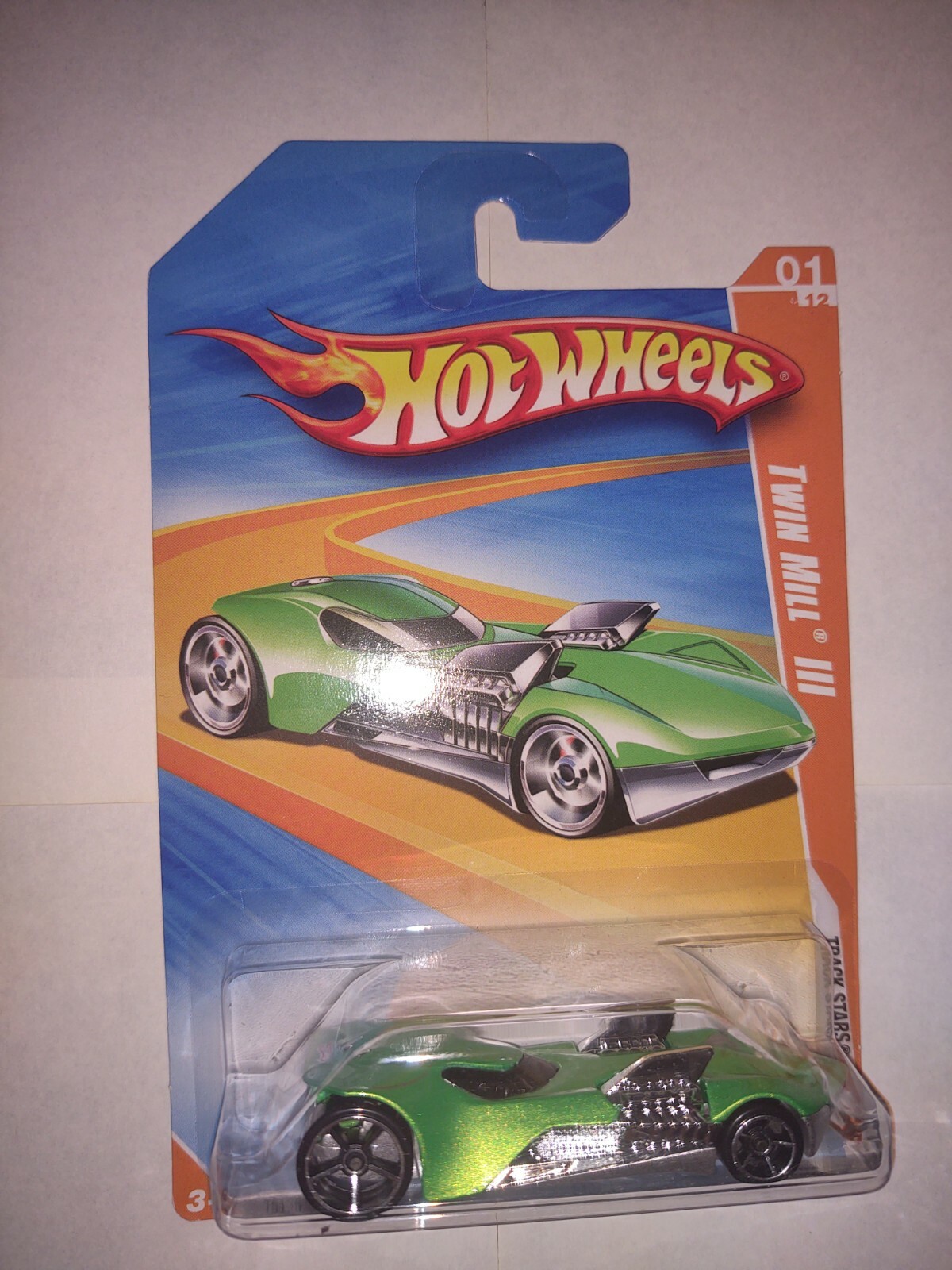 Hot Wheels Twin Mill III, Green, 2010 Track Stars