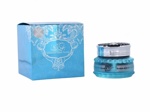 Al Mas Oud Azraq Mamoul Incense 40GM Saudi Arabia