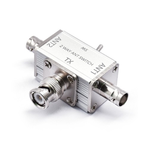 Interrupteur coaxial antenne CB/HAM 2 voies 1-30 MHz adaptateur connecteur SO239/BNC en option - Photo 4/19