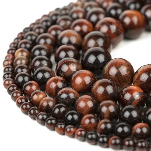 Natural Tiger Eye Beads Round 15” Strand Jewelry Making 4mm 6mm 8mm 10mm 12mm - Picture 9 of 13