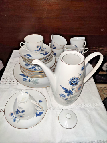 Bohemia Ceramic Works Porcelain Dawn Coffee/Tea Set Carlsbad Czech - Picture 8 of 10