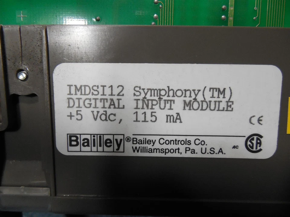 USED Bailey Controls IMDSI12 infi 90 Digital Input Module - Image 3 of 4