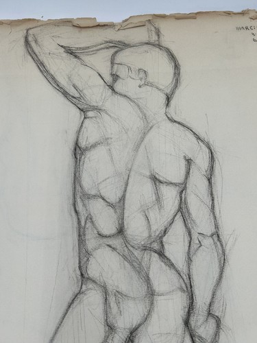 VINTAGE ARTWORK 1930s MARCINE LIPPER-DRAWINGS-NOSE/HANDS/EYES/MEN/WOMEN - Picture 18 of 21