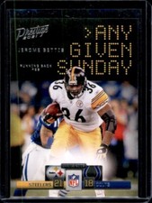 2021 Panini Prestige - Any Given Sunday #AGS-JB - Jerome Bettis