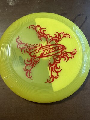 NEW Yellow Frisbee Disc Wham-O Lighted LED Feature For Night Play #53405