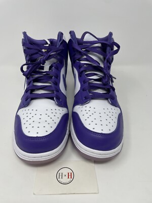 nike dunk high earthquake varsity purple
