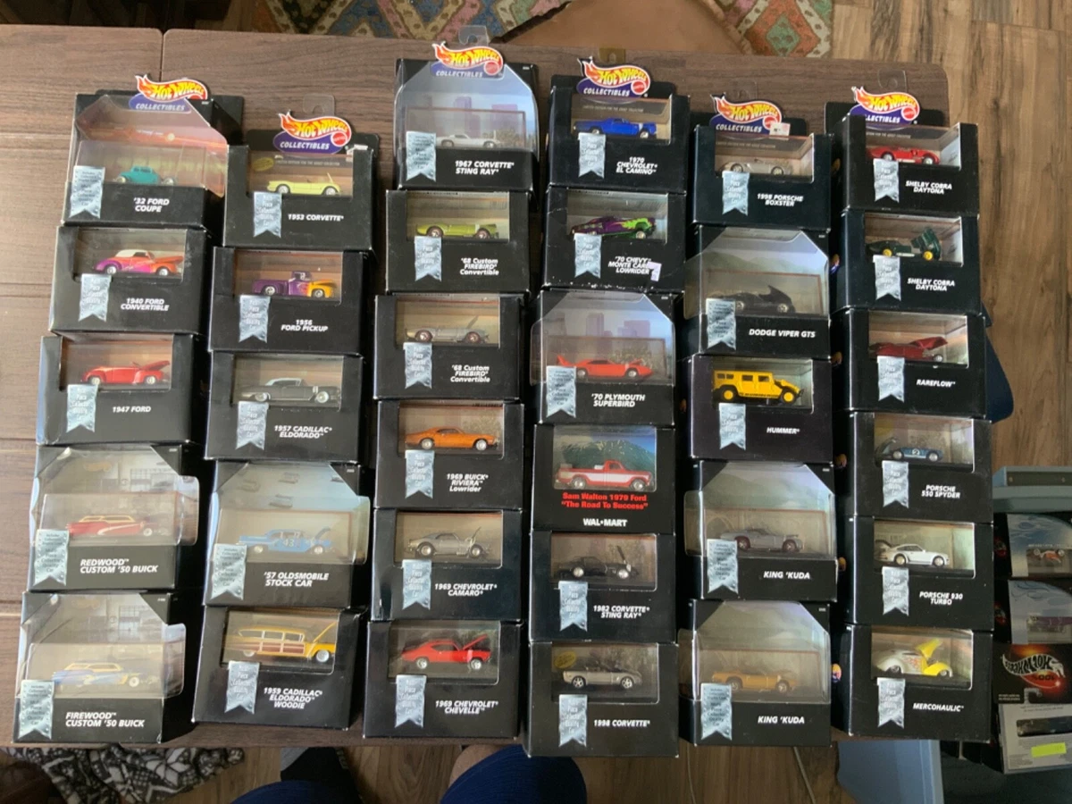 HOT WHEELS COLLECTIBLES BLACK BOX COLLECTION