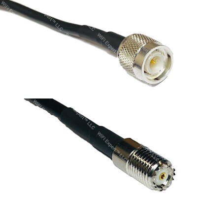 LMR240 TNC MALE to MINI UHF FEMALE Coax RF Cable USA-Ship Lot