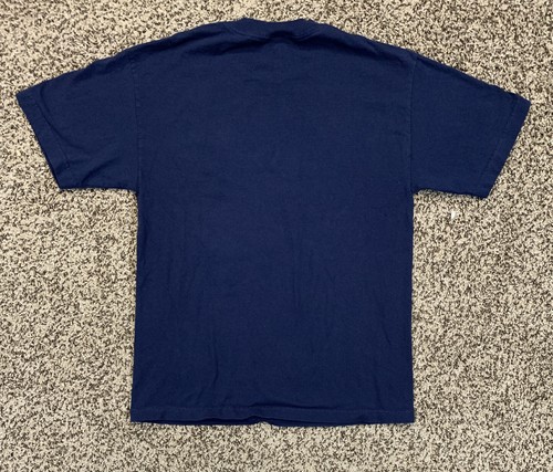 Cleveland Indians Chief Wahoo Blue Mens M Shirt MLB AL Central American Baseball - Picture 2 of 4