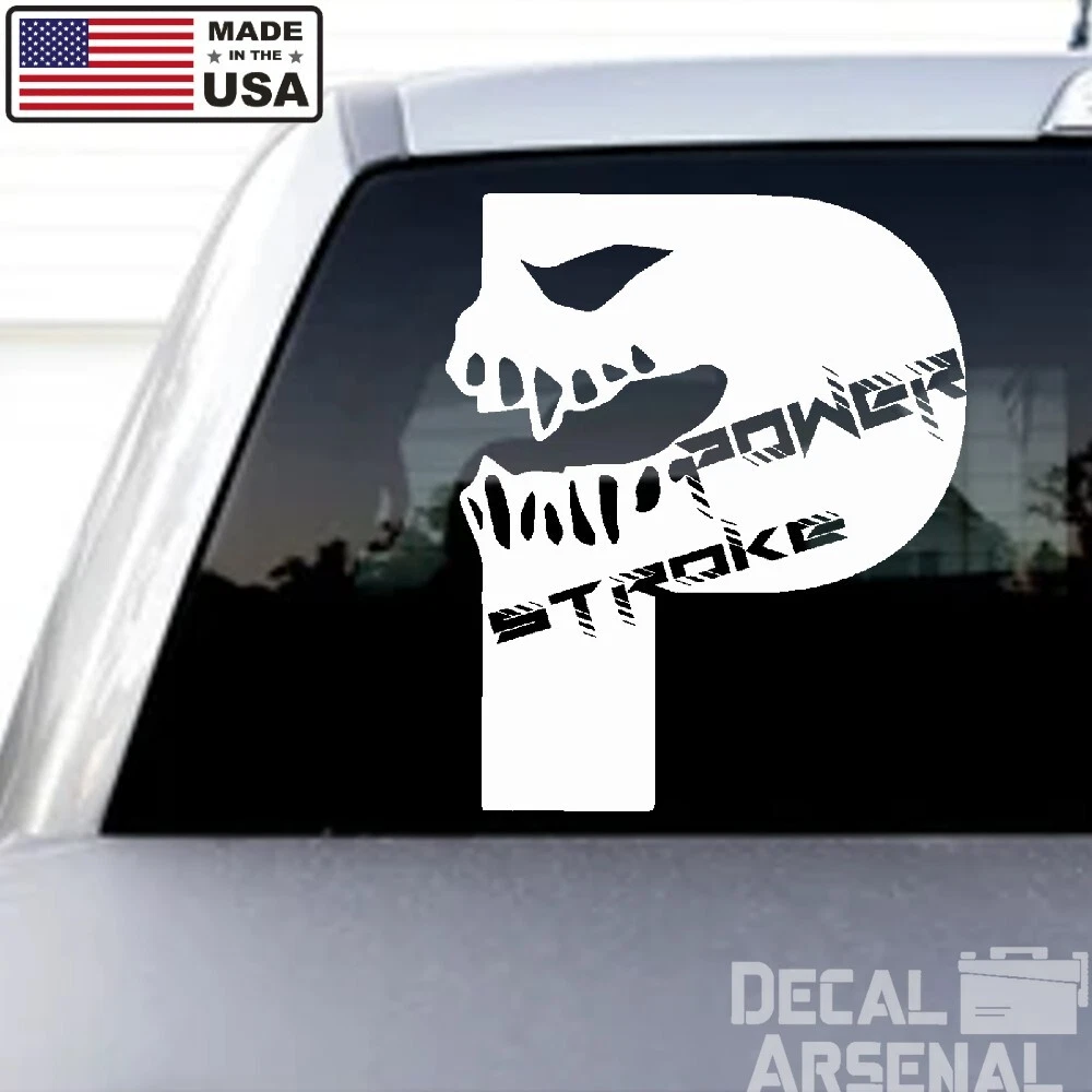Powerstroke Window Stickers