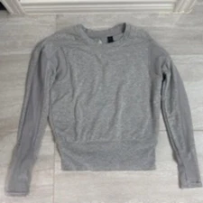 Women's Unbranded Sweatshirt Size Unspecified Gray Long Sleeve