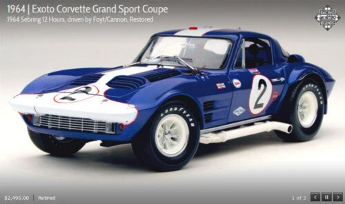 Exoto Resin Diecast & Toy Vehicles