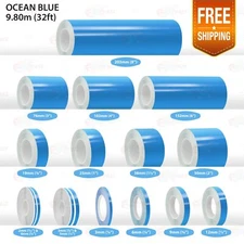 OCEAN BLUE PIN STRIPE Car Model Streamline Adhesive TAPE Decal Vinyl Sticker