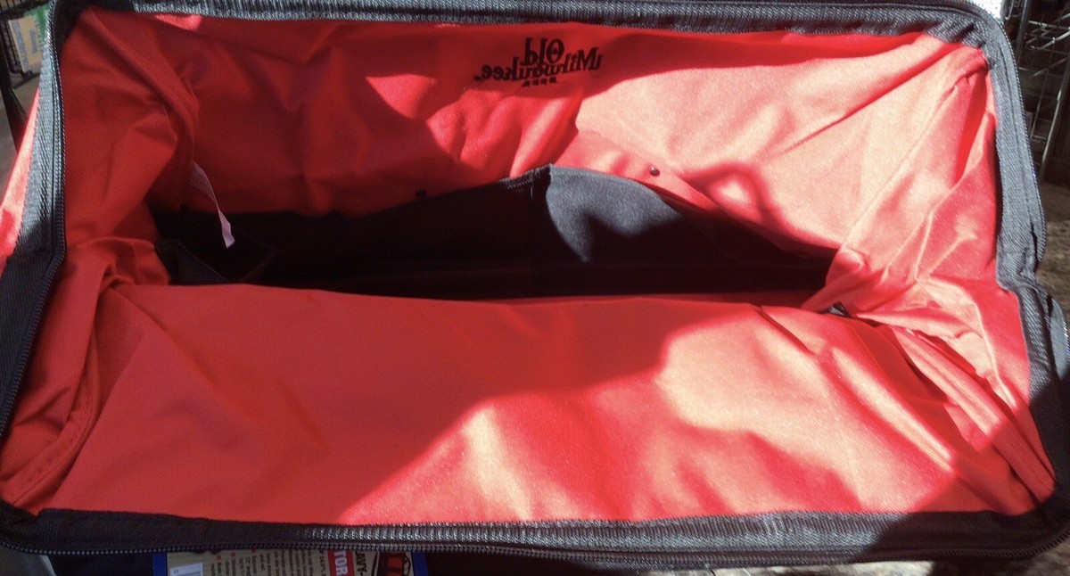 Milwaukee 48-55-3530 Contractor Tool Bag With Old Milwaukee Beer