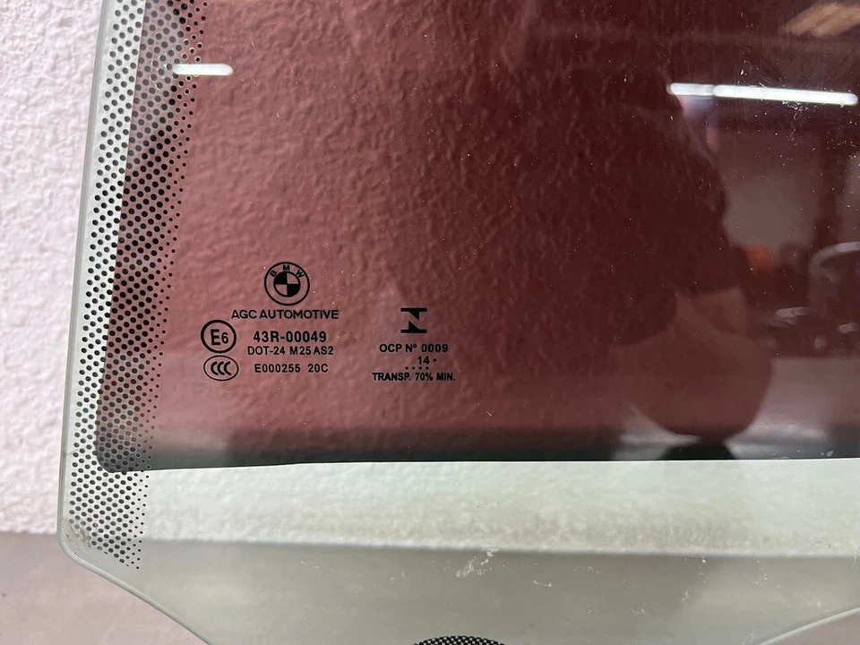 15-20 BMW 428I 430I 435I 440I LEFT REAR WINDOW GLASS 51357309727 TINTED OEM Foto 2 de 3