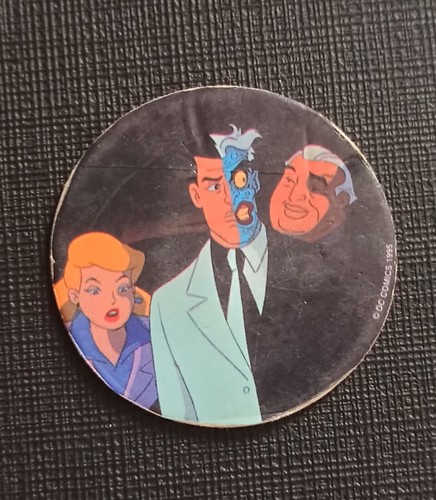 Pog Prism Batman n° 24 Dc Comics Avimage caps tazo rare Joker 1995 Gold Doré | UK