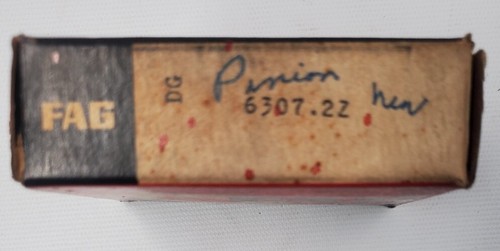 Rodamiento de bolas de ranura profunda FAG 6307-2Z - Imagen 2 de 6