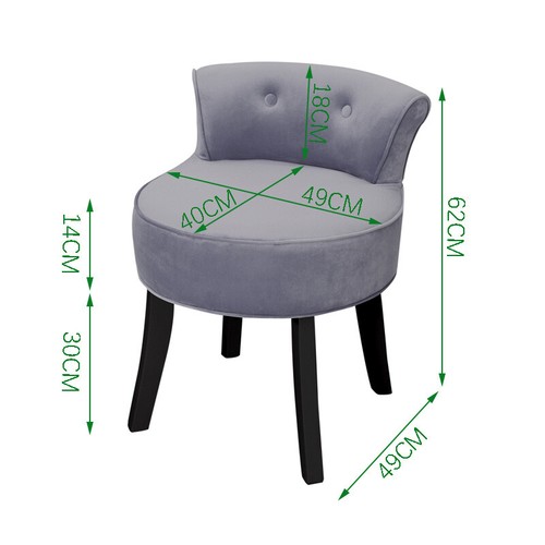 Upholstery Makeup Chair Seat Vanity Bedroom Dressing Table Stool Piano Seat uk - Picture 38 of 82