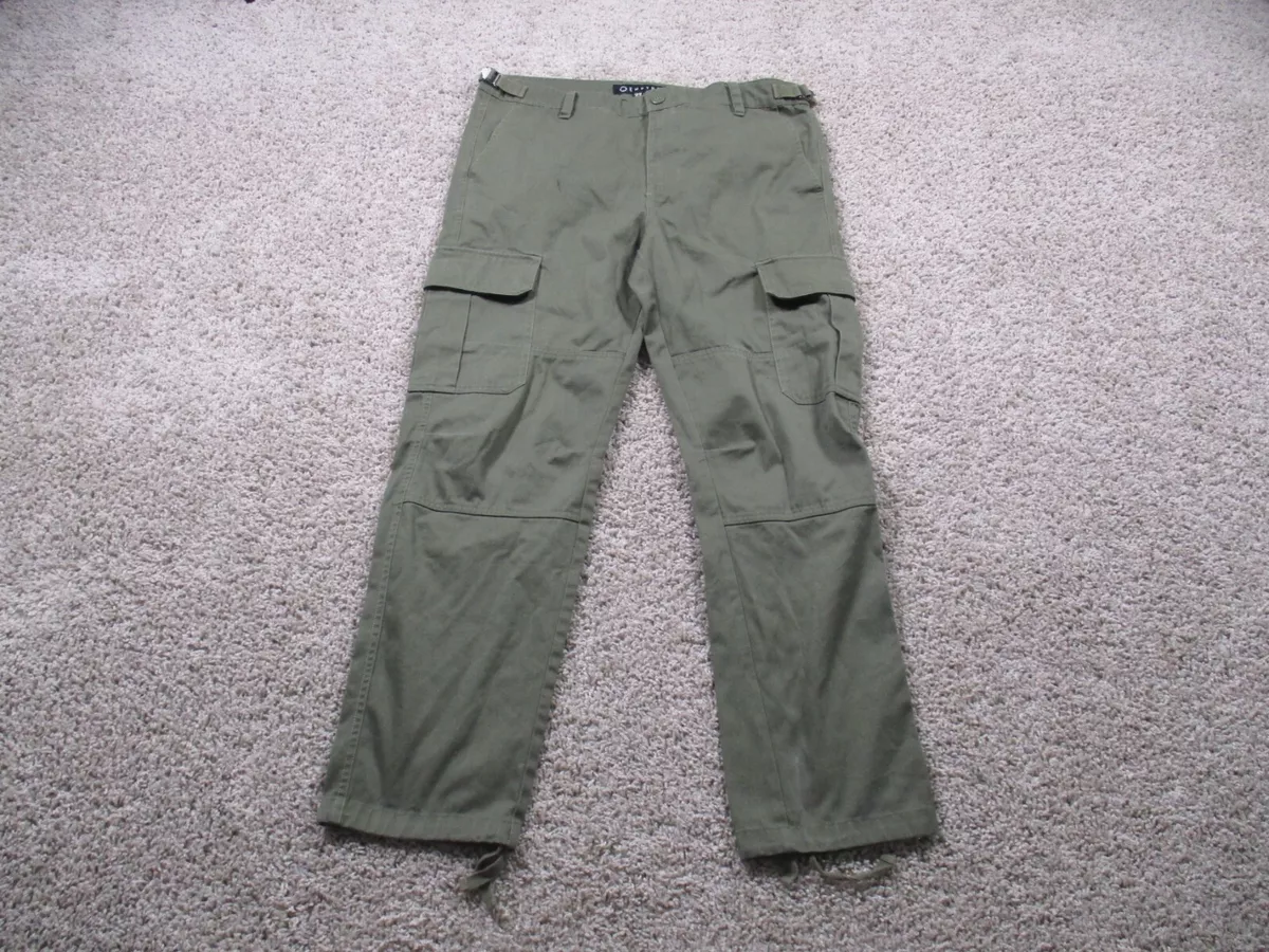 Empyre Pants Mens 32 Green Cargo Pockets Orders Military