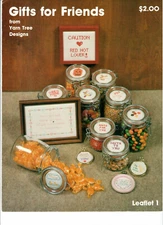 Gifts For Friends Yarn Tree Designs Cross Stitch Pattern Leaflet 14 Designs