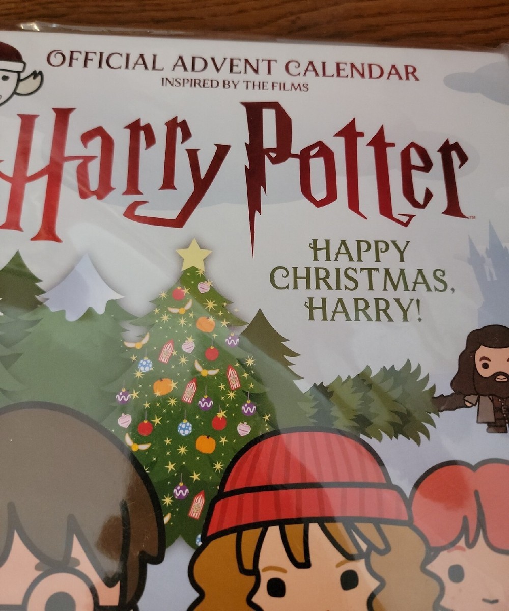 Happy Christmas, Harry! Official Harry Potter Advent Calendar (Bookbook -  Detail 9781338839821 | eBay