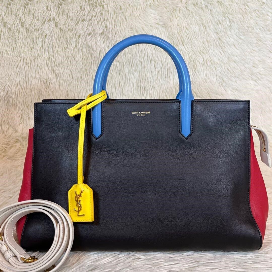 Saint Laurent Women's Handbag Shoulder Bag 2way Leather Saint Laurent Women's Handbag Shoulder Bag 2way Leather
