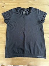 Organicbasics Women?s Black Silvertech Active Top Sport T Shirt - Size XS-S