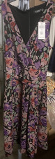 lauren ralph lauren sleeveless sress floral size 6 original price $125
