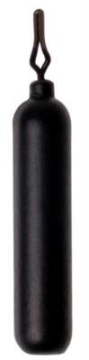 Zeck Drop Shot Weight 5g 10g 14g 21g schwarzes Stabblei Angelblei + Klemm-Öse