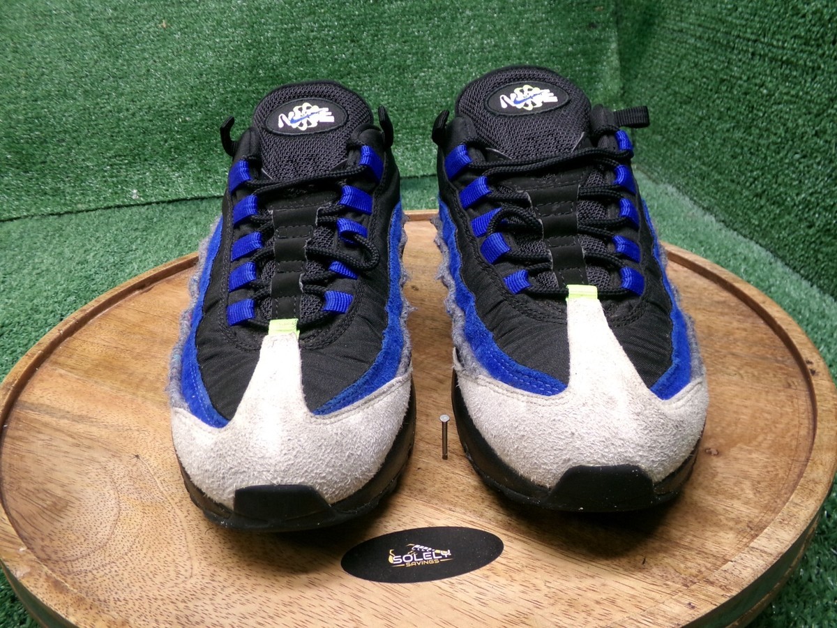 Nike Men's Air Max 95 SE Game Royal Blue Black White Shoes Size 7