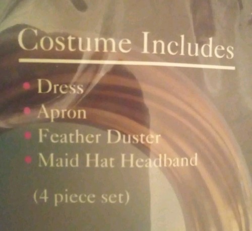 Dreamgirl "Maid Dusty Rose" Costume Size Small NWT - Picture 5 of 5