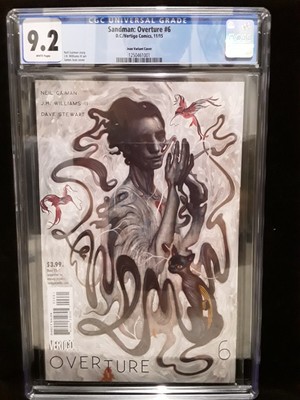 CGC 9.2 Sandman Overture # 6 1:25 James Jean Variant NM - Morpheus Death Netflix