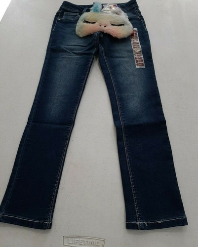 Members Mark Girl's My Favorite Knit Denim Jeans NEW Various Sizes Dark Elise - Picture 10 of 10