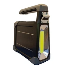 GAMA SONIC Solar Emergency Flashlight Camping Lantern USB Charging Port