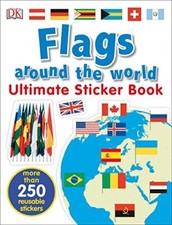 Ultimate Sticker Book: Flags Around the World (Ultimate Sticker Books) by DK