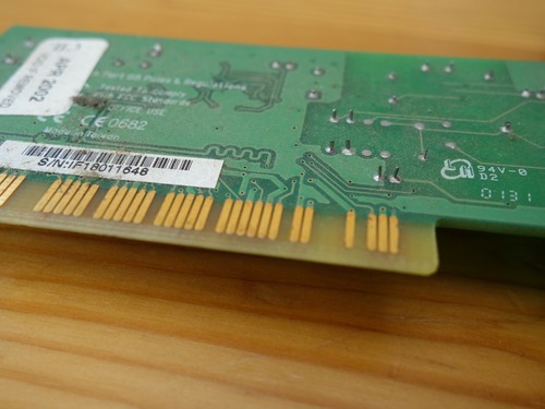 Lucent M01-IFM56-A20 Analog V.92 56Kbps PCI RJ-11 ATX NETZWERKKARTE - Bild 10 von 10