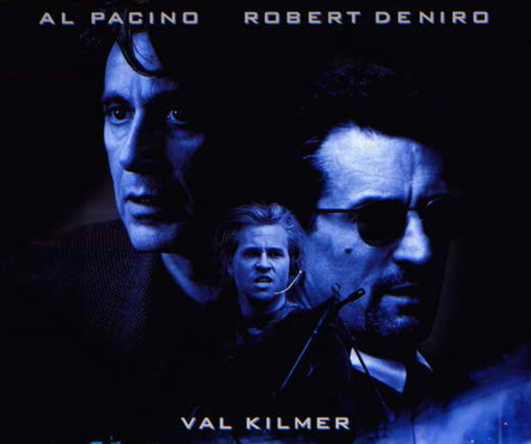 Art Art Posters Art Heat Silk Fabric Movie Poster 24 X36 Robert De Niro Al Pacino Val Kilmer 1995 Zsco Iq