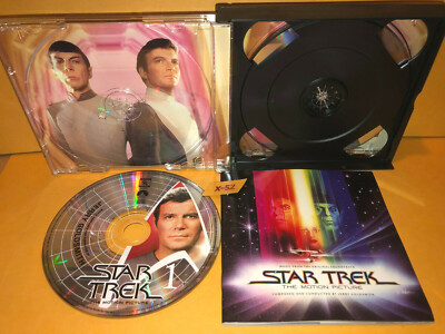Star Trek TMP 3 CD soundtrack Jerry Goldsmith score la-la