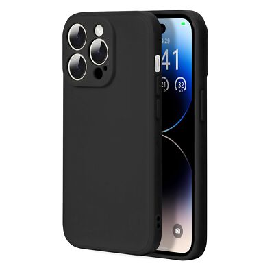 DTBG Compatible with iPhone 12 Pro Max 6.7 Inches Case, Light and Smooth Liquid