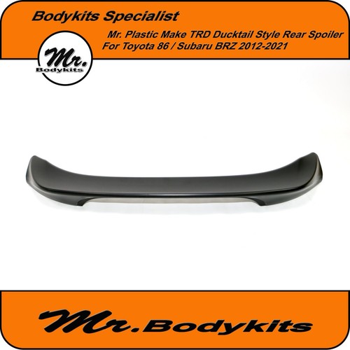 Mr. Solid Quality Made TRD Ducktail Spoiler Wing For Toyota 86/ Subaru BRZ 12-21 - Picture 4 of 11