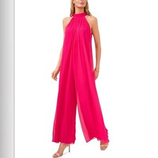 VINCE CAMUTO Draped Halter Jumpsuit - Size M