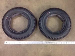 Primo Powertrax Jazzy TIRES ONLY foam Filled 3.00x8 Wheelchair Parts