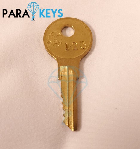 Steelcase FR301-FR550 Cut Office Furniture Key Replacement *READ DESCRIPTION* - Picture 3 of 8