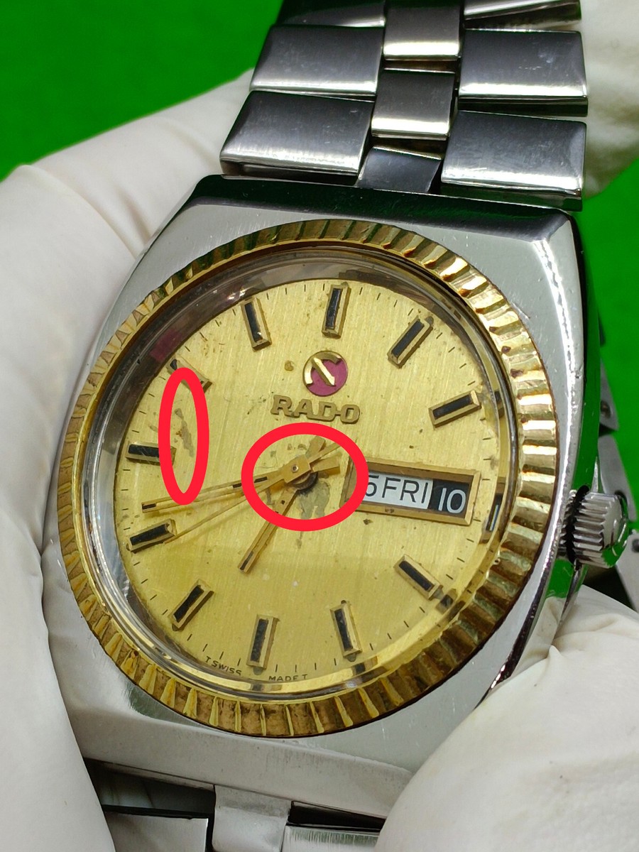 vintage RADO watch Automatic 25 Jewels Day / Date Indicator