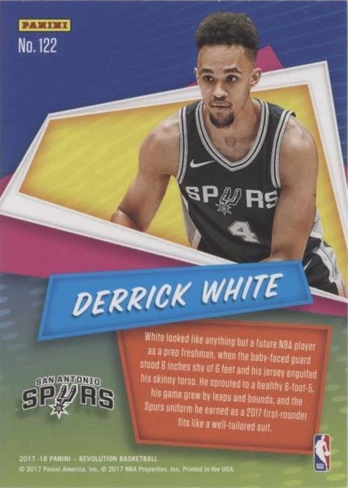 2017-18 Panini Revolution - Derrick White #122