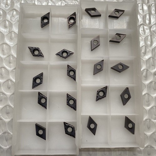 20pcs DCMT070204-HMP DCMT21.51 GBJ9030 CNC Carbide Inserts for Stainless Steel
