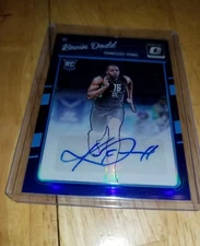 2016 DONRUSS ROOKIE SIGNATURES KEVIN DODD BLUE #129 #RD 52/75 TITANS MINT 