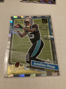 2023 Donruss Football The Rookies #14 Jonathan Mingo Rc Panthers