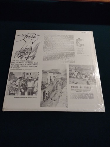EXODUS Original Soundtrack - Ernest Gold (vinyl LP reissue) RCA Victor LSO-1058 - Picture 2 of 11